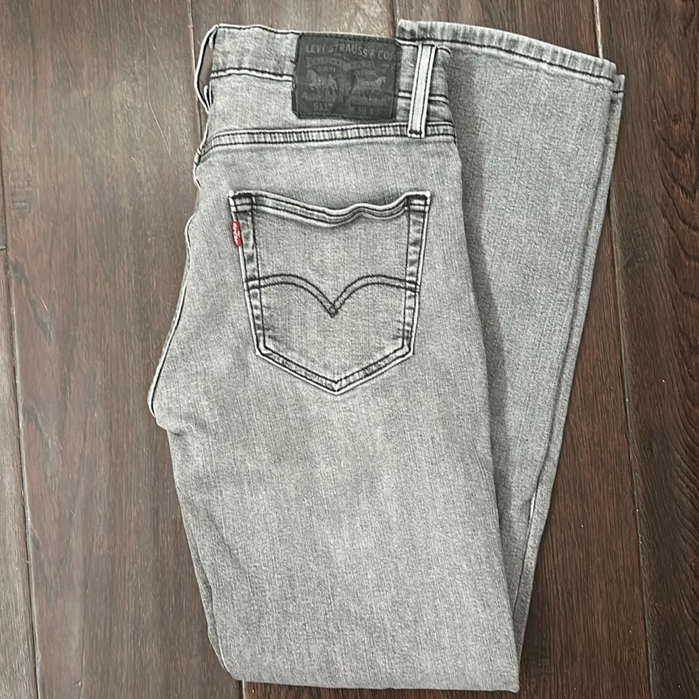 Men’s Levi’s 511 Gray Jeans